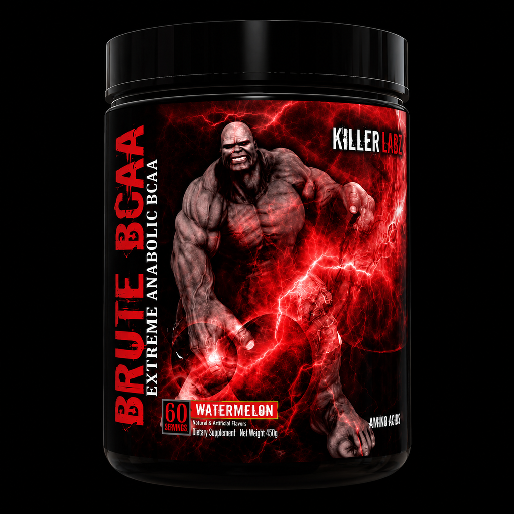 AMINOÁCIDOS KILLER LABZ BRUTE BCAA 450G 60 SERV. - FURIOUS PUNCH