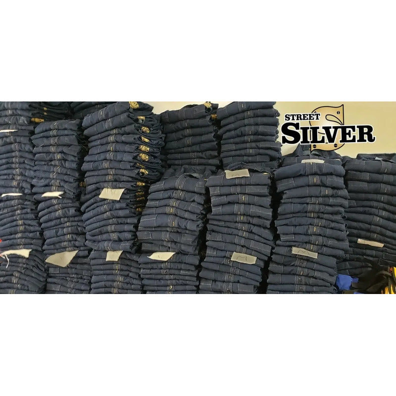 10 Camisas De Mezclilla Industrial Con Logo Bordado