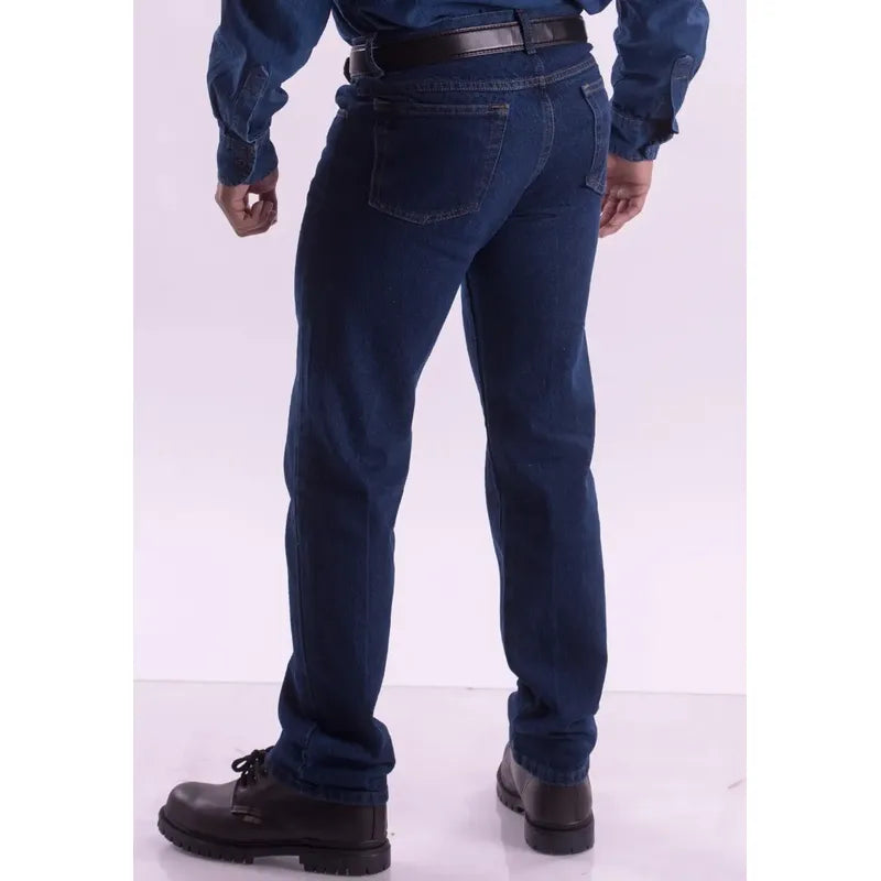 Pantalon De Mezclilla 14.5onz Talla Especial 38-40