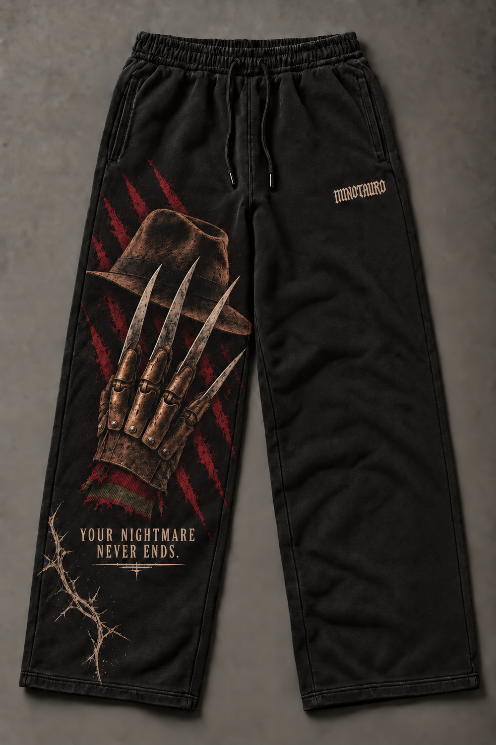 Pants Baggy Freddy Krueger | Minotauro Strong Wear
