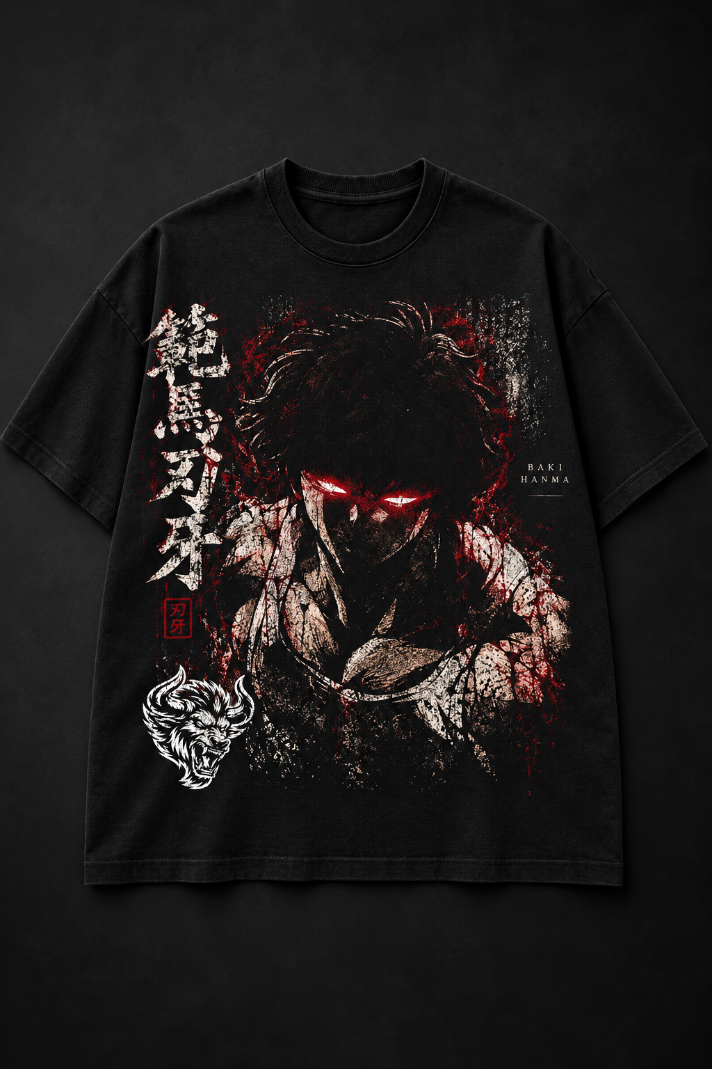 BAKI HANMA FACE